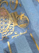 Load image into Gallery viewer, Vintage Georges Briard Textured Glass Pineapple Barware/Serving Tray, Set of 2