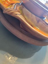 Load image into Gallery viewer, Vintage California Pottery Lazy Susan Snack Tray 4-piece