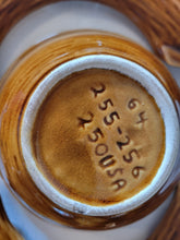 Load image into Gallery viewer, Vintage California Pottery Lazy Susan Snack Tray 4-piece