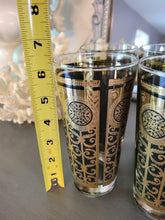 Load image into Gallery viewer, 14oz MCM Rock of Gibraltar Cocktail Glasses/Barware, 22K gold (Set of 6)