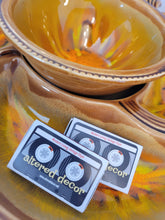 Load image into Gallery viewer, Vintage California Pottery Lazy Susan Snack Tray 4-piece