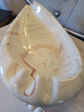 Load image into Gallery viewer, Vintage Almond Shaped NeutrL Swirl Trinket/Accent Tray