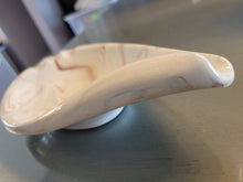 Load image into Gallery viewer, Vintage Almond Shaped NeutrL Swirl Trinket/Accent Tray