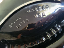Load image into Gallery viewer, Black Royal Haeger R1755 USA Massive Atomic Design Ashtray, 14&quot; x 12&quot; (1960s)
