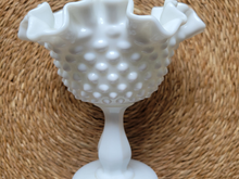 Load image into Gallery viewer, Vintage Hobnail Compote/Candy Footed Bowl
