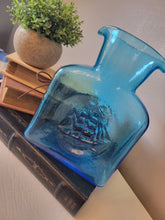 Load image into Gallery viewer, Vintage Ice Blue Kanawha Double Spouted Water Pitcher
