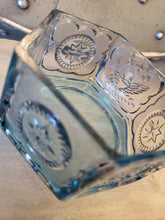 Load image into Gallery viewer, Vintage Blue Indiana Glass Tiara Candy Dish
