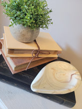 Load image into Gallery viewer, Vintage Almond Shaped NeutrL Swirl Trinket/Accent Tray
