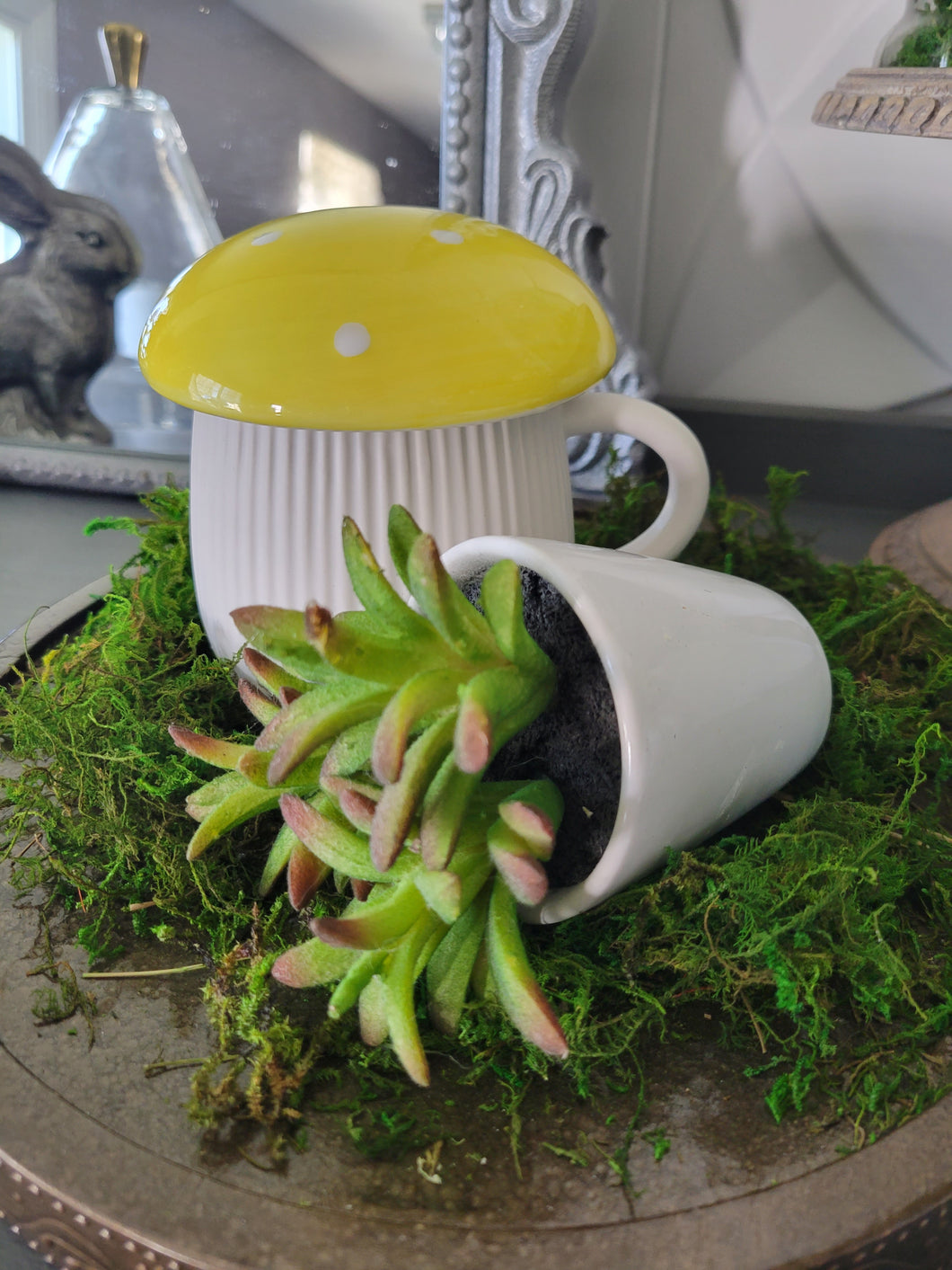 Cap'n Mushroom Mug (yellow)