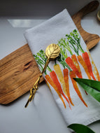 Artisan Crafted Brass Leaf Serving Tongs