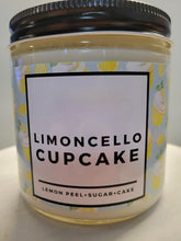 Load image into Gallery viewer, Limoncello Cupcake Soy Candle, 12 oz Jar
