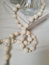 Load image into Gallery viewer, Distressed Bead Garland with Tassels (per item)
